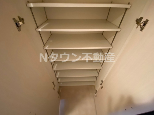 【収納】 | エステムコート名古屋駅前CORE | ちょっとした収納スペースも充実しています
