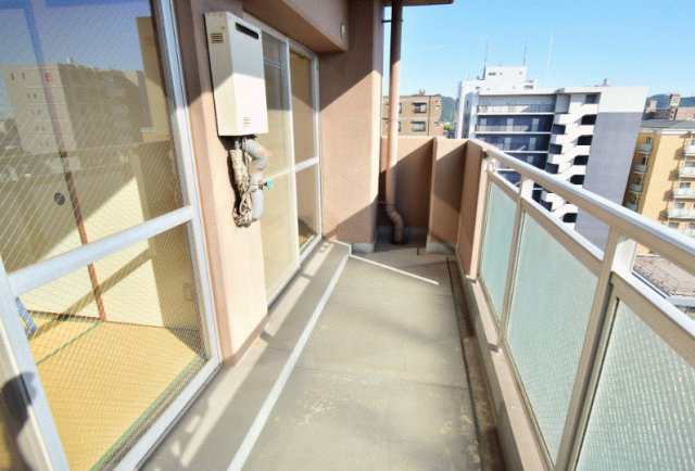 ロイヤルコーポ姫路栗山町のバルコニー