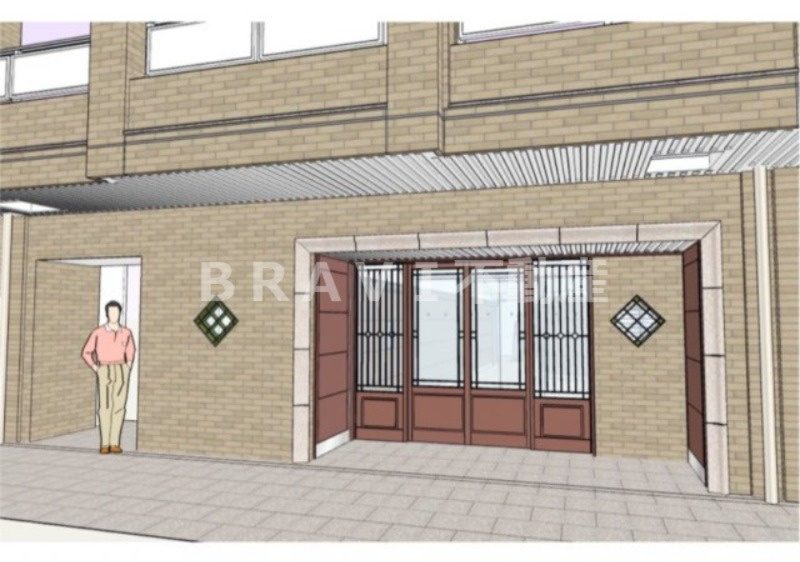 ARTFORM天満橋（アートフォルム天満橋）　BRAVI不動産の外観パース|【ARTFORM天満橋】おしゃれな外観です