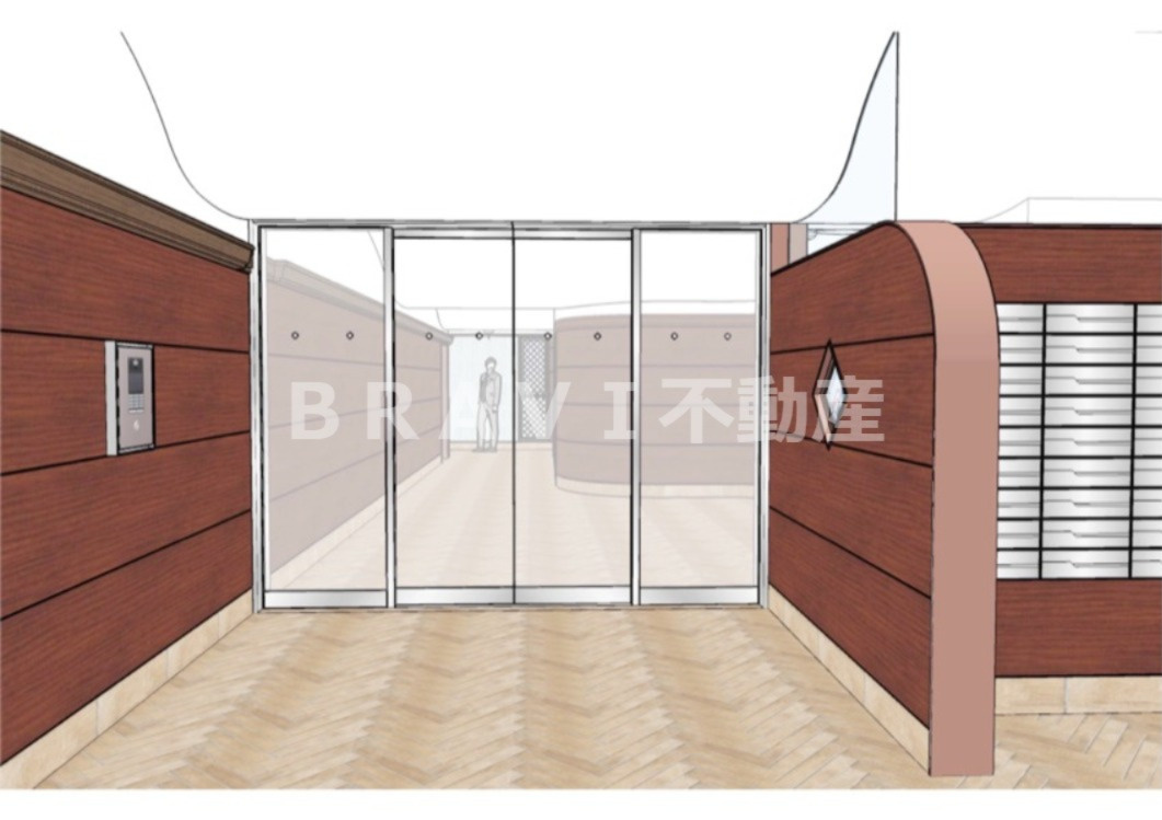 ARTFORM天満橋（アートフォルム天満橋）　BRAVI不動産のエントランス|【ARTFORM天満橋】清潔なエントランスです