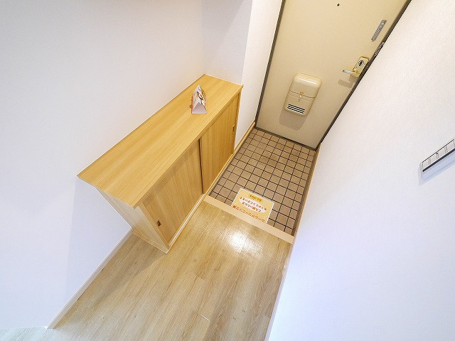 ハイツ108の玄関|落ち着いた玄関です