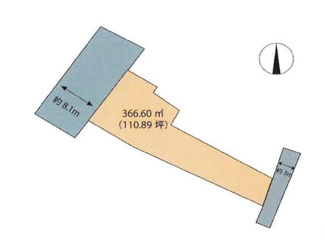 【区画図】 | 高崎市下室田町　売地
