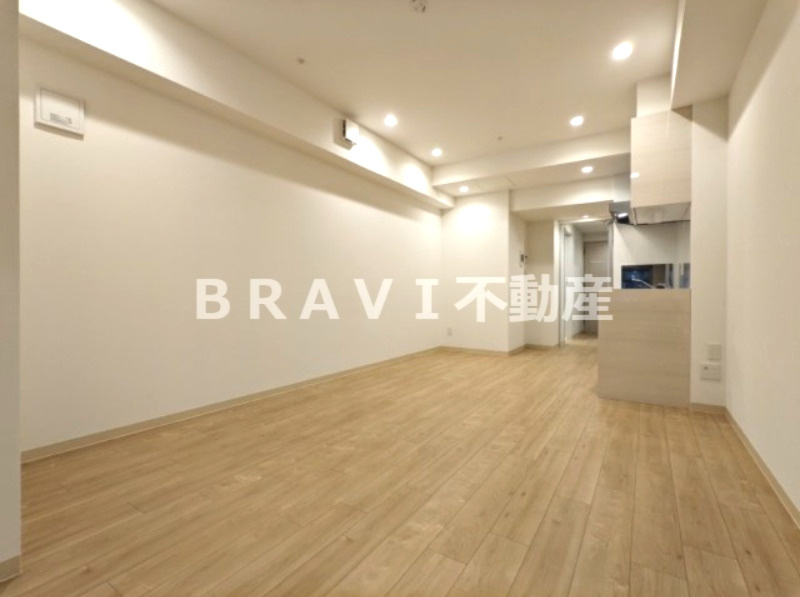ARTFORM天満橋（アートフォルム天満橋）　BRAVI不動産の居間・リビング|【ARTFORM天満橋】遮音効果のあるフローリング