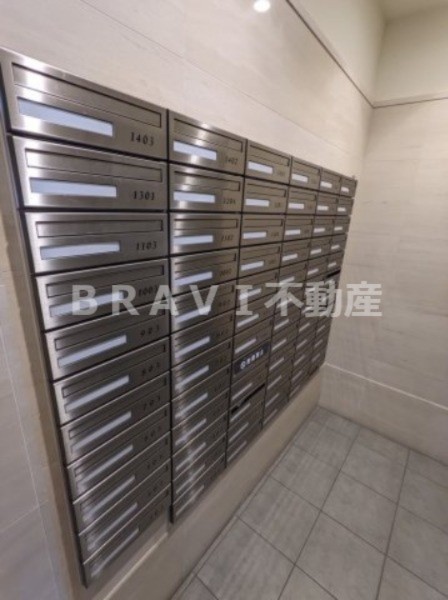 プレサンス谷町アルファ BRAVI不動産のその他共用部分|【プレサンス谷町アルファ】郵便受け