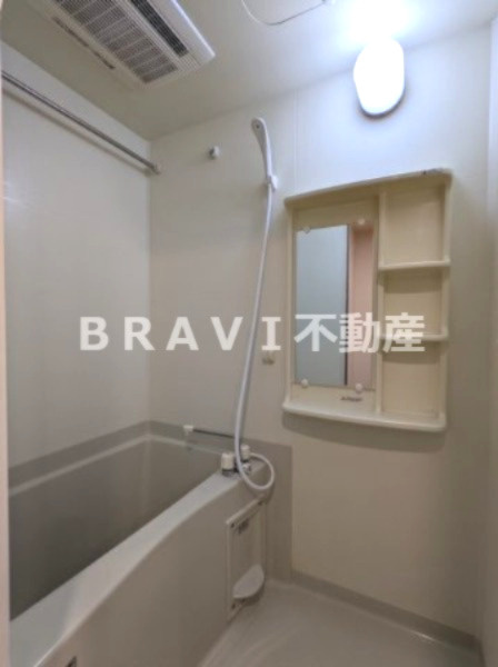プレサンス谷町アルファ BRAVI不動産の浴室|【プレサンス谷町アルファ】日々の疲れを癒すお風呂付です