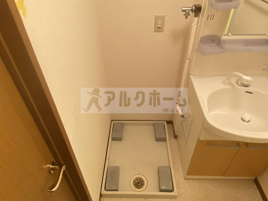 クレール萱振Aの洗面所