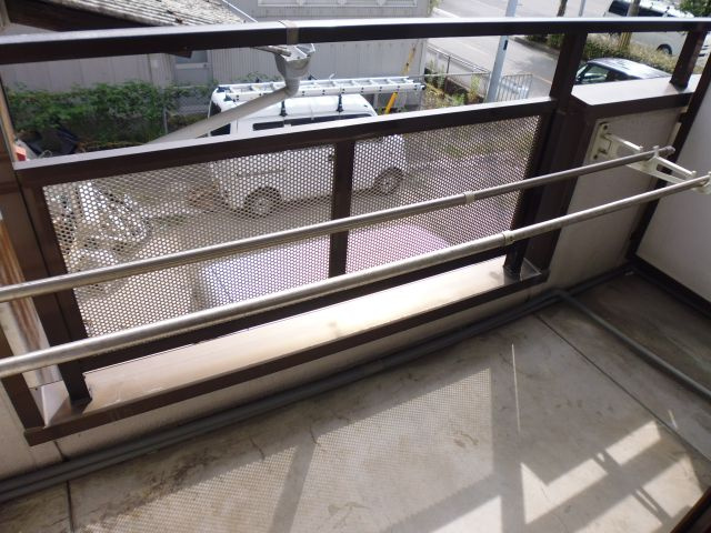 サンシャ2のバルコニー