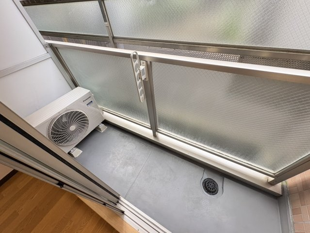 ロイヤルローズのバルコニー