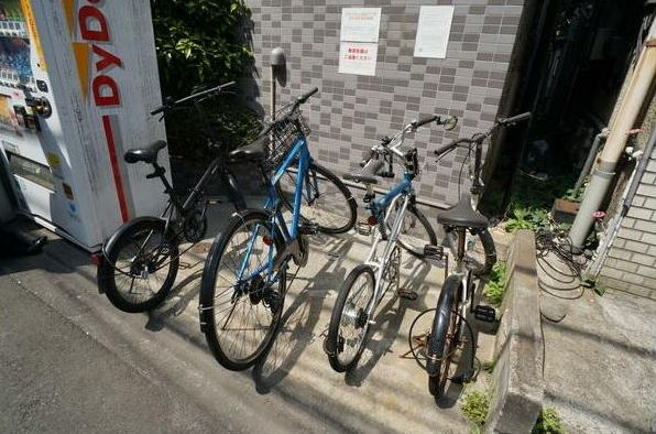 グランヴァン四谷三丁目のその他共用部分|駐輪場