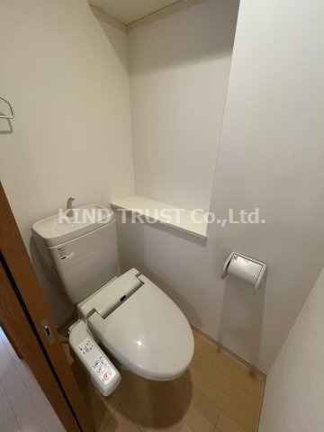 ダイドーメゾン大阪堂島のトイレ|落ち着いたトイレです