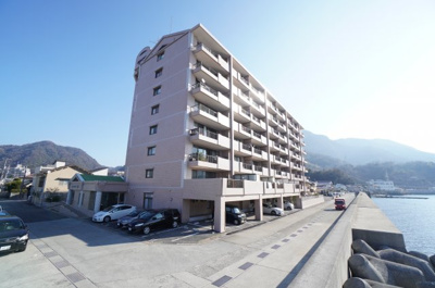 【外観】 | サンシティ天応南（西海岸リノベーション） | 現地（2022年3月1日12:00頃）撮影