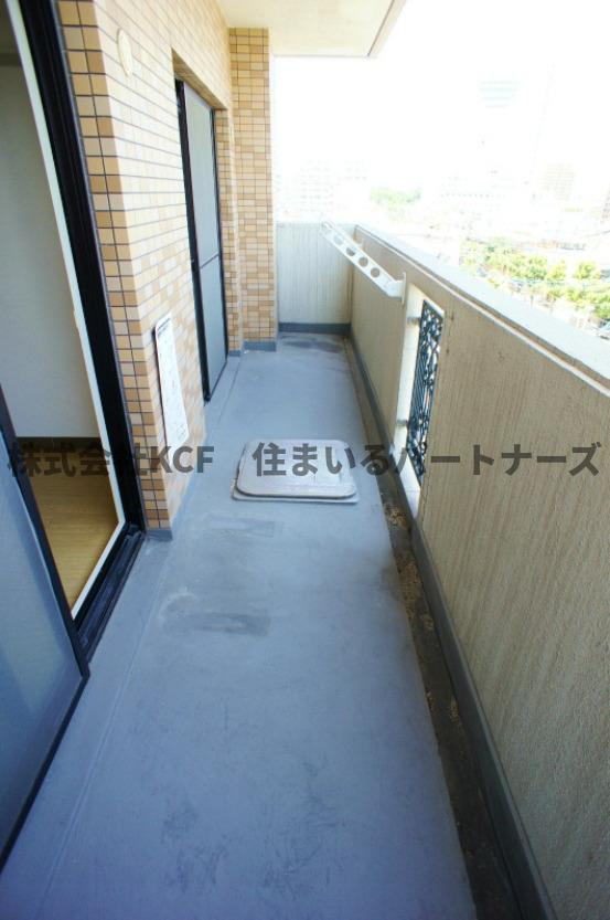 サンセーヌ中央町のバルコニー|バルコニー付きです