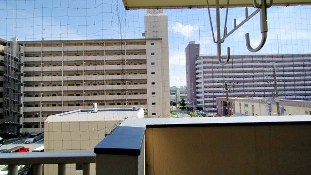 高殿コーポの展望|前棟がないので、見晴らし良好です♪