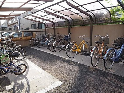 【その他共用部分】 | ヒルサイドテラス | 自転車置き場