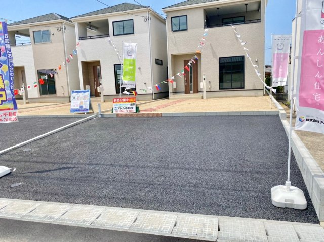 大牟田市城町１丁目の新築一戸建の前面道路含む現地写真