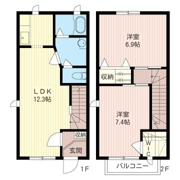 【間取り】 | ウイングパルM