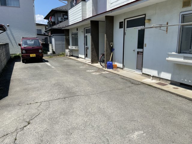 田中アパートの駐車場