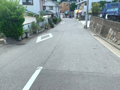 【前面道路含む現地写真】 | 神戸市長田区堀切町　売り土地 | 前面道路♪