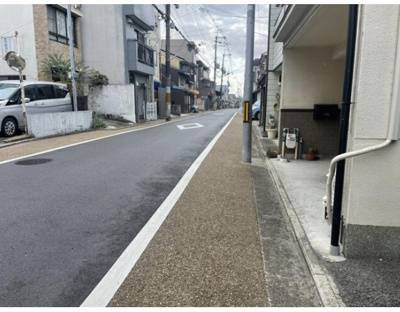 【前面道路含む現地写真】 | 東山区本町十八丁目　
