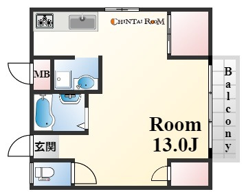 田中ハウスの間取り