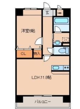 イルプリモ上津の間取り