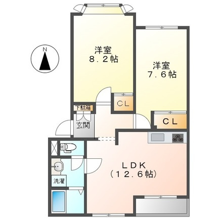 ベルソフィアの間取り|間取図