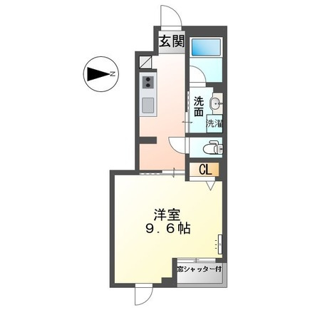 エクレール高畑の間取り|間取図