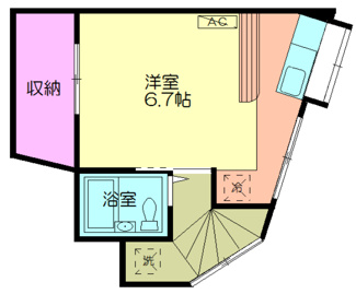 【間取り】 | 須賀ハイツ