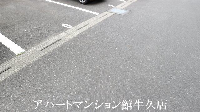 パルムひたち野の駐車場