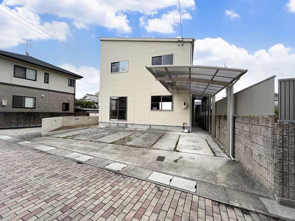 倉敷市上東　リフォーム済み　中古一戸建ての駐車場