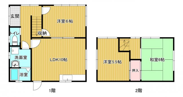 【間取り】 | 新宅ハイツ
