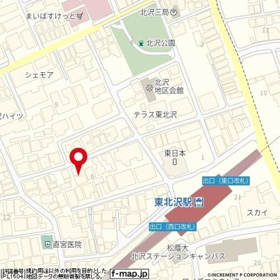 【地図】 | アレイム東北沢