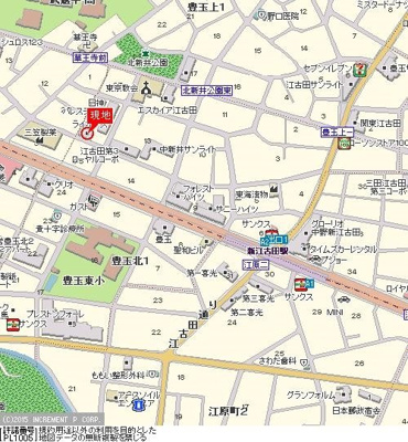 【地図】 | ライオンズマンション江古田第３
