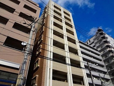 【外観】 | ピュアドームラシュール・イン博多 | 外観は落ち着いています