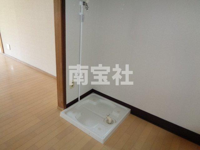 【設備】 | 室内洗濯機置き場です