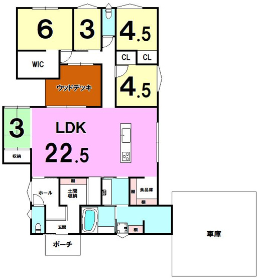 【間取り】 | 高知市春野町弘岡中