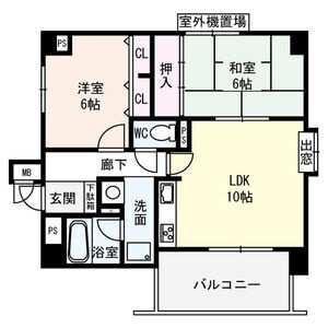 ターメリックスクエアの間取り