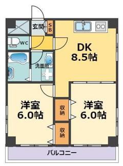 【間取り】 | ルナ12