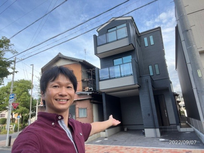 【前面道路含む現地写真】 | 千種区豊年町1棟 ＜仲介手数料無料＞大和小・振甫中　新築一戸建て | 9/7撮影
社長の村田です！
自らプレイヤーとして営業しています！
長年の経験と実績から皆様により良いマイホーム購入のご提案をいたします。
住宅ローンの不安や購入後の不安等何でもご相談ください。