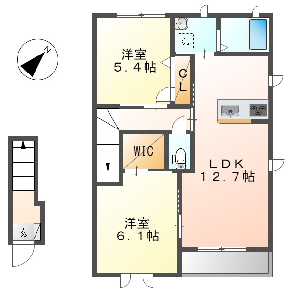 ＳｈｉｏｎⅡ　Ａの間取り