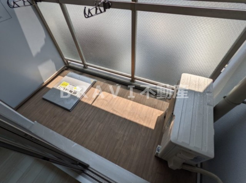 エスリード大阪城アクシス BRAVI不動産のバルコニー|【エスリード大阪城アクシス】開放的で明るい空間を演出してくれるバルコニーです