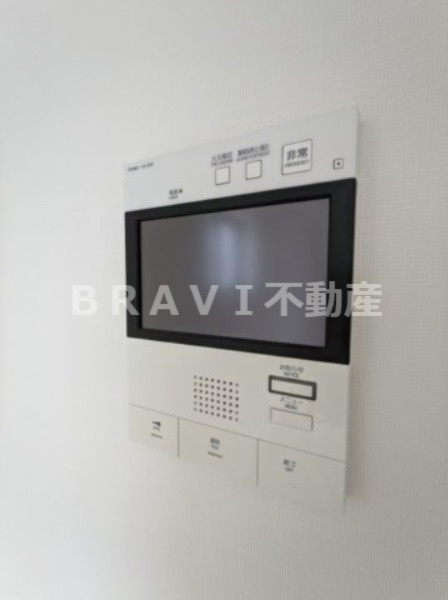 エスリード大阪城アクシス BRAVI不動産のセキュリティ|【エスリード大阪城アクシス】モニター付きインターホン