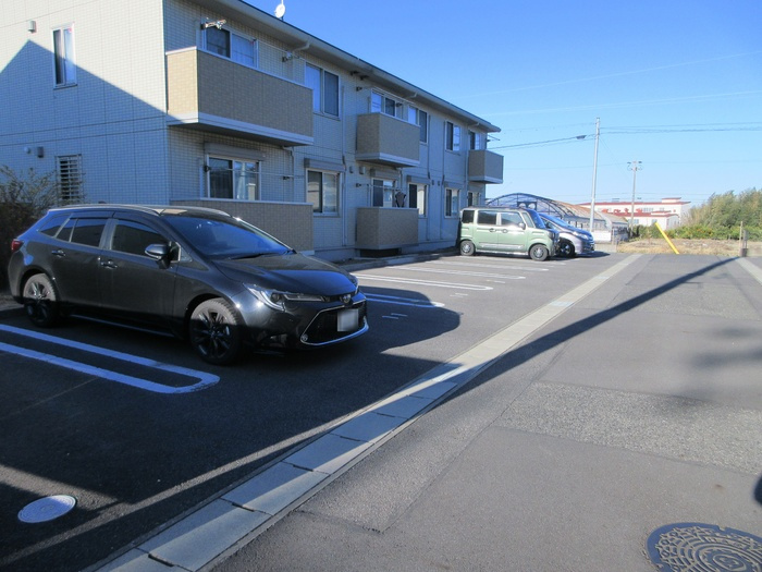 ボヌールの駐車場
