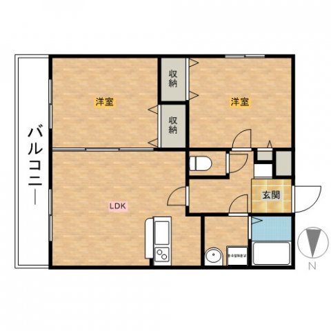【間取り】 | ボナール水尾