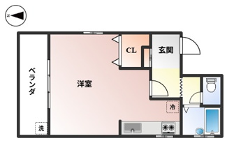 【間取り】 | キャロル中桜塚