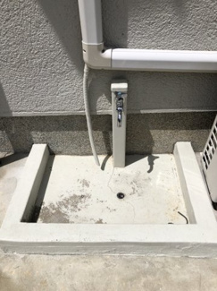 【駐車場】 | 外水栓もあるので洗車等も楽々です
