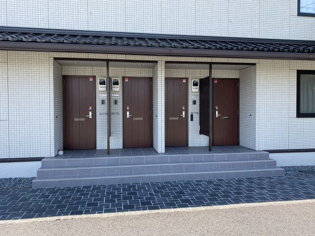風の通り道のエントランス