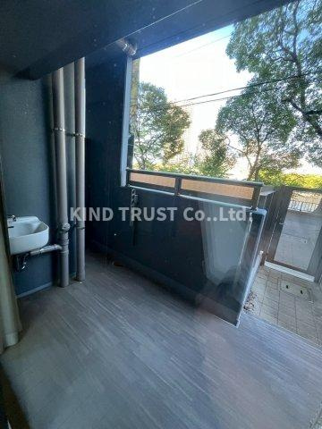 プレサンスロジェ天満橋リバーテラスのバルコニー|落ち着いた時間を過ごせるバルコニーです