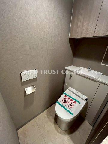 プレサンスロジェ天満橋リバーテラスのトイレ|コンパクトで使いやすいトイレです