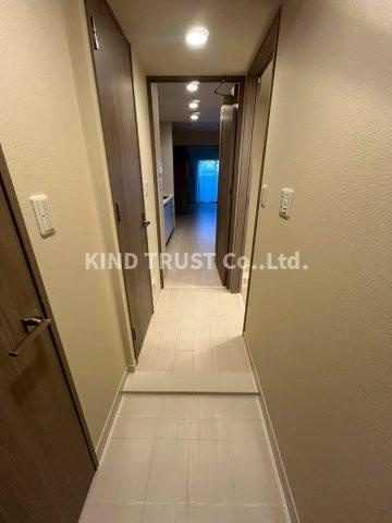 プレサンスロジェ天満橋リバーテラスの玄関|ゆったりとした玄関です